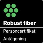 Robust Fiber Personcertifikat Anläggning